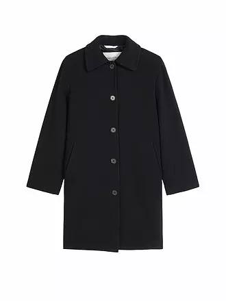MARC O'POLO | Wollmantel | dunkelblau